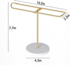 Headband Holder Organizer,Head Band Stand For Girls Room,Mouse Ear Storage For Women,Hair Accessories Display Rack (Metal Golden Headband Holder)