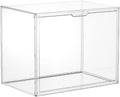 HBlife 1 Pack Purse Storage Organizer for Closet, Large Clear Stackable Handbag Display Case Box with Magnetic Door for Collectibles, Cosmetics, Women Heels and Toys