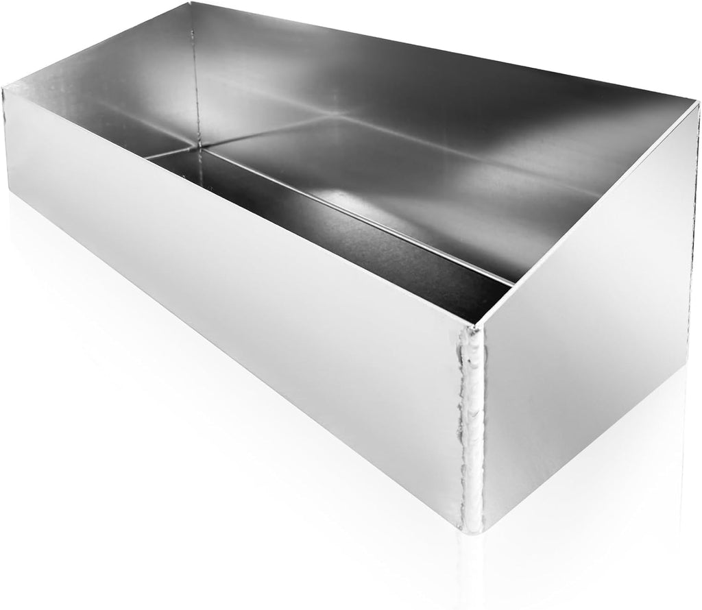 Aluminum Multi Use Storage Cabinet Holder Shelf Length 20" Accommodate 3 to 4 Gallon Jugs Suitable for Store Garages Enclosed Racing Trailers Work Areas Snowmobile Automotive Parts Silver
