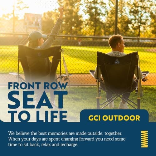 GCI Outdoor Comfort Pro Rocker Camping Chair | Portable Folding Rocking Chair...
