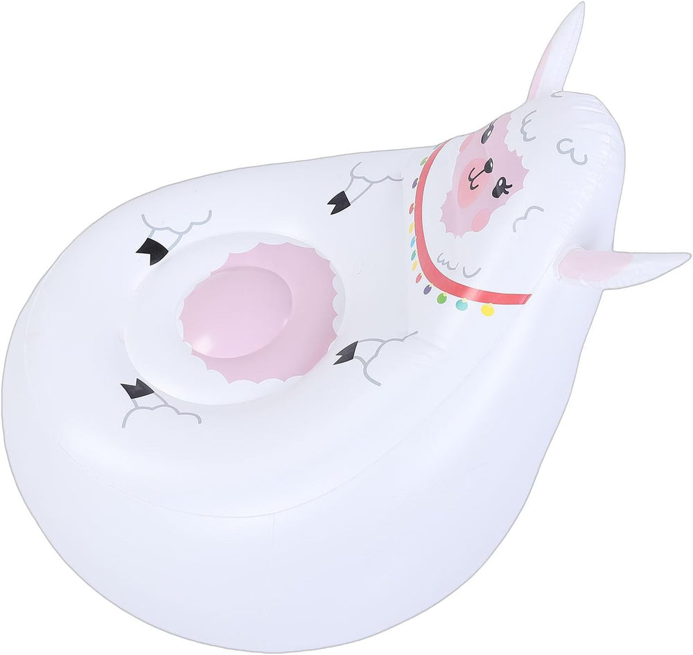 Zopsc Soft Skin Friendly Inflatable Chair, Cute Shape Air Valve for Quick Inf...