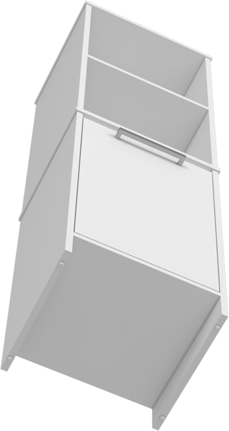 24.4" D*16.53" W*48.03" H Freestanding Kitchen Pantry with 2 S...