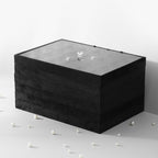 Acrylic Stackable Cover For Most 9.46" D x 13.79" W x 1.18" H Inch Jewelry Trays, Transperant Clear Dustproof Lid With Small Handle For Stackable Tray, Lid Size 9.06" D x 13.4" W x 0.75" H