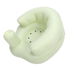 Inflatable High Chair Cute Safe Support Seat Easy To Inflate Portable for Bathing Play Feed PVC