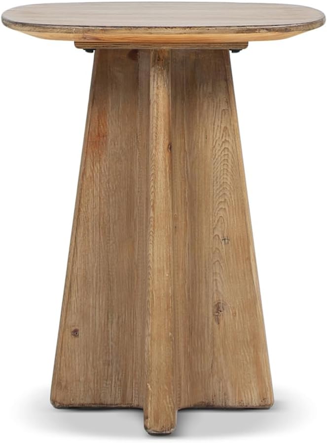Jennifer Taylor Home Clarence 20" Reclaimed Pine Rectangular End Table, ...