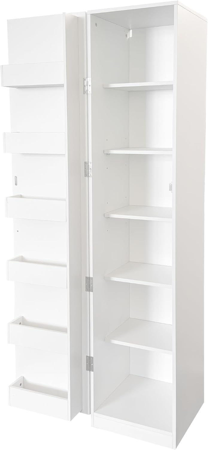 Modern Freestanding Kitchen Pantry Cabinet,Wooden Storage Cabinet with Doors ...
