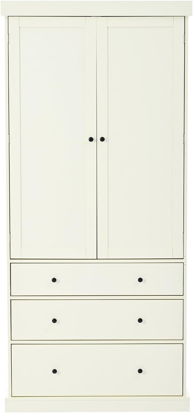 77 Inch High Freestanding Kitchen Sideboard, Farmhouse Sideboard Storage Cabi...