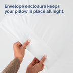 Queen Pillow Cases - 2 Pack - Super Soft Pillowcase Covers - Envelope Enclosure - Hotel Quality Pillow Protectors - Wrinkle Free, Fade, Shrink & Stain Resistant - Machine Washable - 20" x 30" (White)