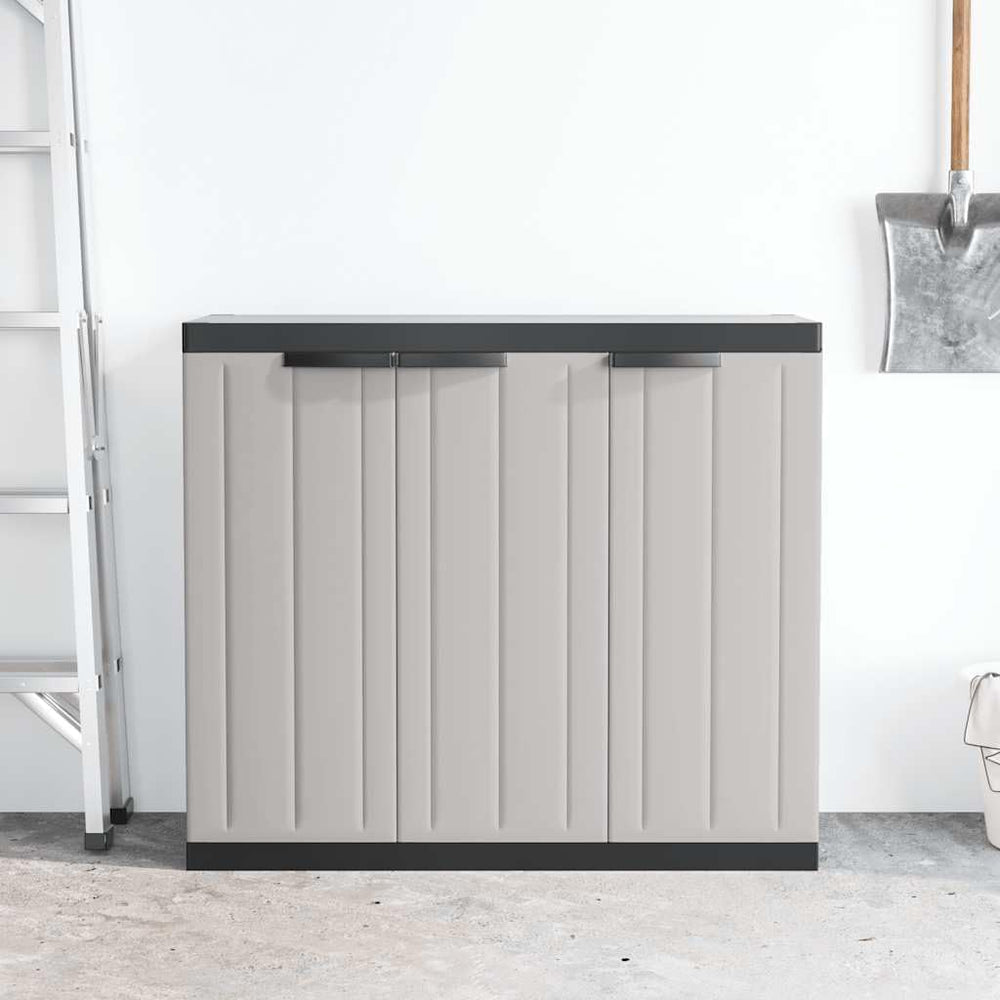 Locking Outdoor Storage Cabinet with Shelves Adjustable Shelf Modern Outdoor ...