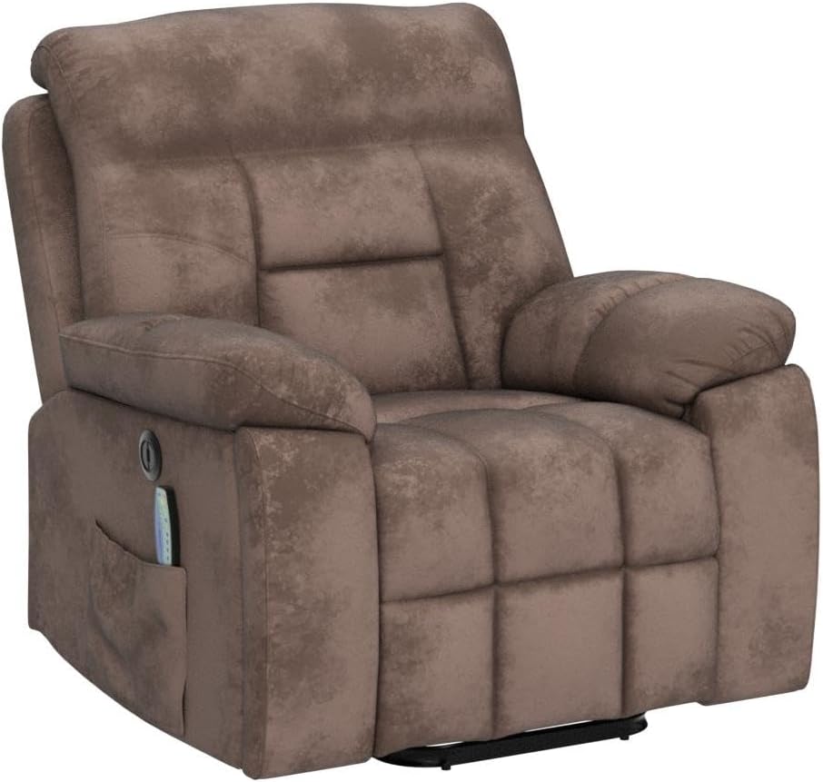 CANMOV Large Power Lift Recliner Chair with Massage and Heat for Elderly Big ...
