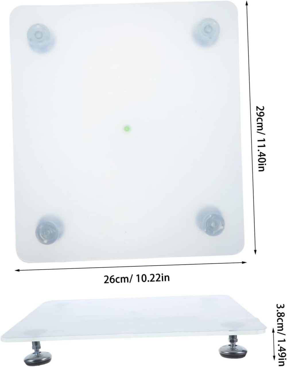 FOMIYES Adjustable Acrylic Resin Craft Leveling Table Platform Board for Epox...