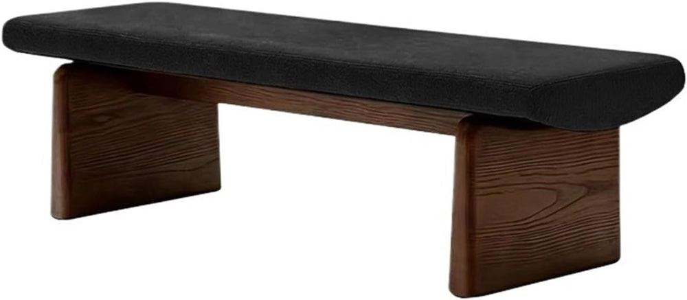 Modern Wooden Sofa Bedroom Bed end Bench Hotel Leisure Entryway(XXL)