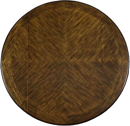 New Classic Furniture Gia 3-Piece Drop Leaf Counter Table Set with 2 Chairs, ...