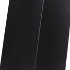 Semme Metal Umbrella Holder Organizer for Entryway Hollow Out Design Alloy Umbrella Stand Rack Storage Bin for Home Office Hotel Restaurant 16.5 x 6.5 x 6. Inches (Black)