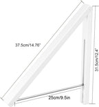 Drying Rack Wall Mounted Clothes Hanger Folding Wall Coat Racks Aluminum Home Storage Organiser Space Savers