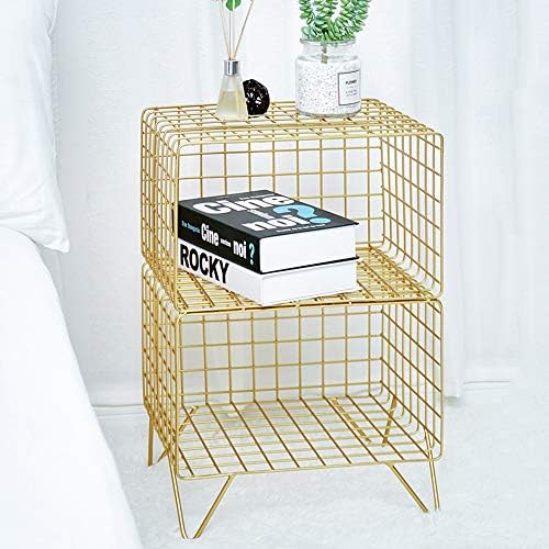 Telephone Table, Sofa Side Table,Telephone Table,Bedroom Bedside Table,2 Laye...