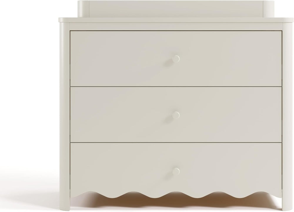 Storkcraft Casablanca 3 Drawer Chest with Changing Topper, Frosted Oat