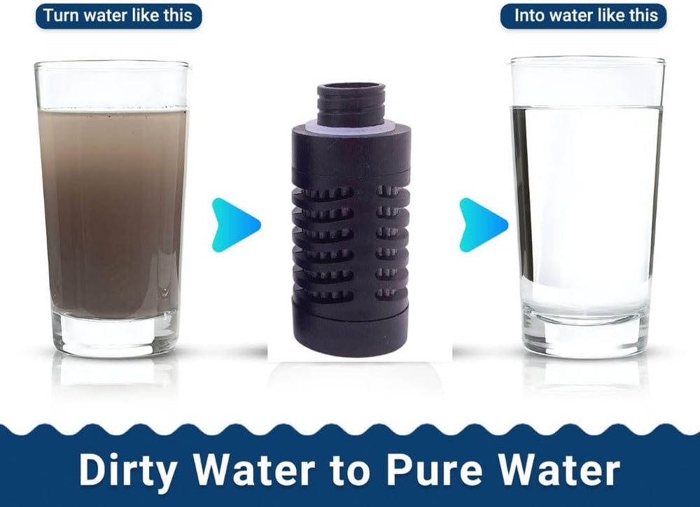 WATER TO GO Replacement Filters, Pack of 2