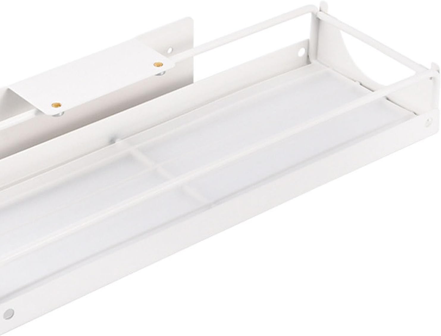 Pull Out Cabinet, Under Sink Side Sliding Basket, Carbon Steel Slide Out Storage Shelf with Strong Adhesive, Space Saving Drawer Slim for Bathroom