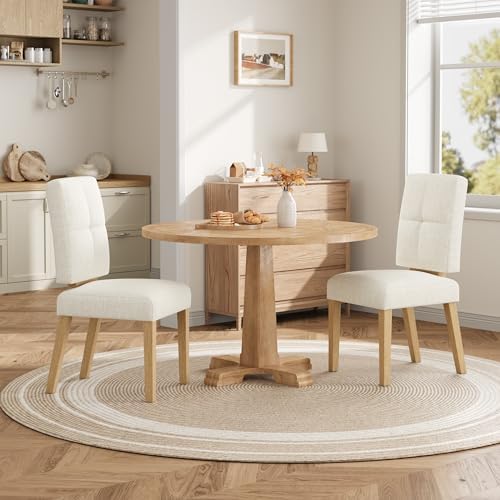 Wooden Dining Chairs Set of 6, Modern Farmhouse Dining Room Chairs with Cloud...