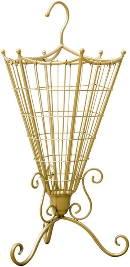 Metal Umbrella Stand Rack, Free Standing Umbrella Holder | Cane and Umbrella Storage Rack, Umbrella Holder Bin for Entryway, Home, and Office