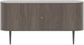 Oak Buffet Cabinet - 55 Inch Sideboard Server for Dining Room, Living Room, Kitchen - Rustic Storage Console