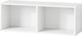 IOTXY DIY Modular Cube Bookcase - CubeXY Customizable Stackable Expandable Basic Shelving Units, 2-Cube Wooden Open Bookshelf for Miscellaneous Storage Organizer, White