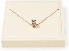 Oirlv Microfiber Jewelry Pendant Display Tray Jewelry Necklace Organizer Display Tray(Beige)