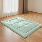 Size Full Japanese Floor Futon Foldable Futon Mattress for Floor Tatami Mattress Portable Rollaway Bed for Guest Playmat for Kids Tatami Sleeping Pad Japanese Mattress for Adults Green A