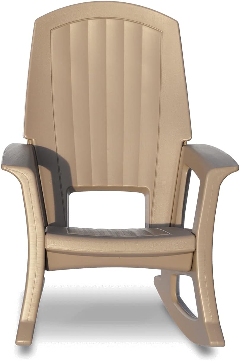 Semco Plastics Rockaway Heavy Duty Polyethylene All Weather Outdoor Rocking C...