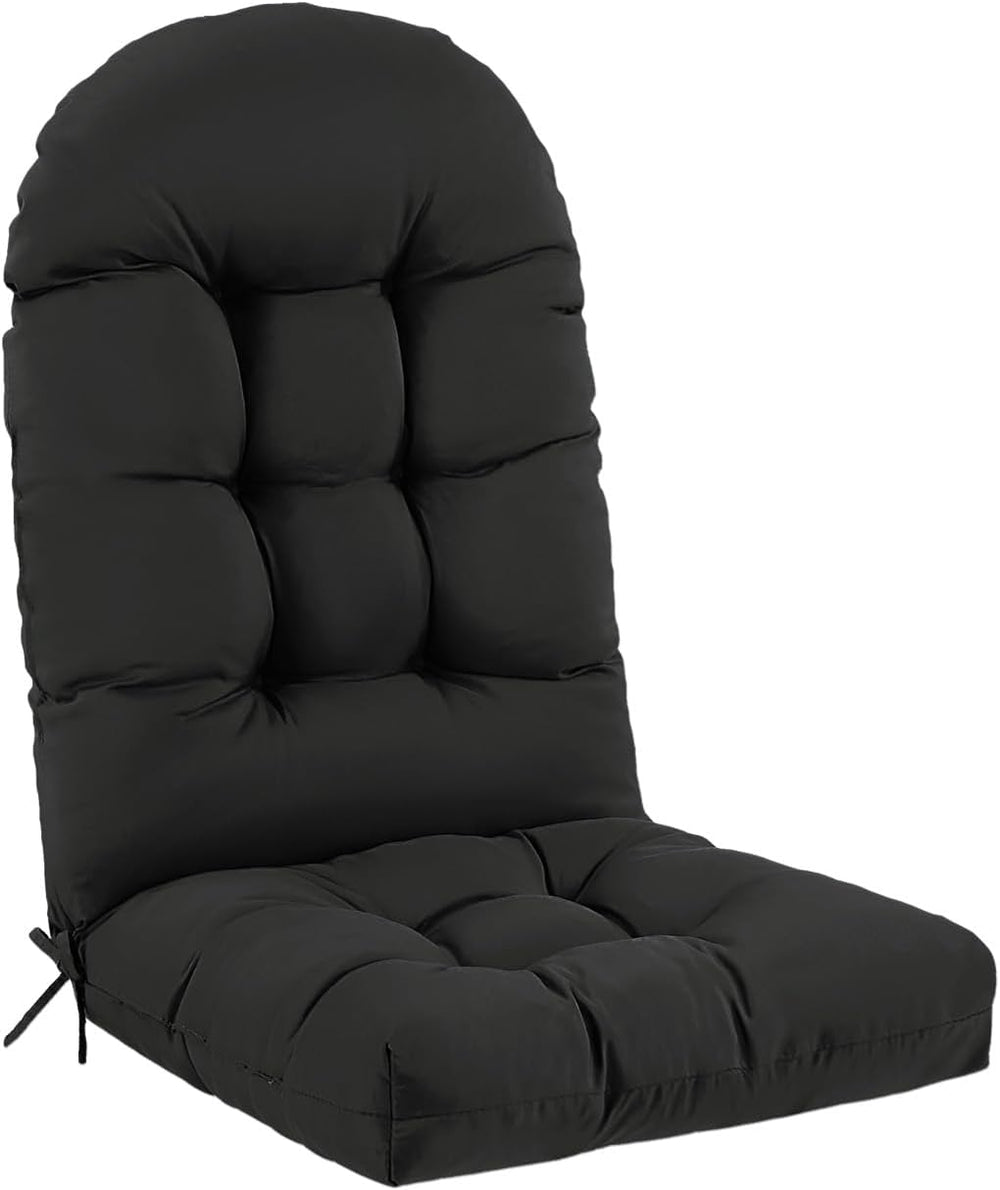 Outdoor Adirondack Chair Cushion 50x21x4 Inch, Black