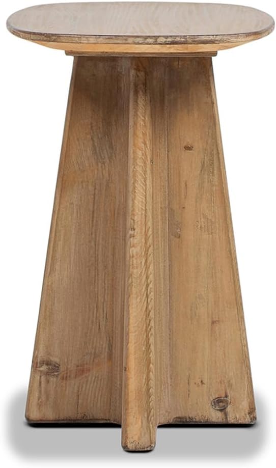 Jennifer Taylor Home Clarence 20" Reclaimed Pine Rectangular End Table, ...
