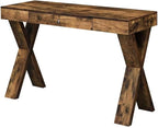 Convenience Concepts Newport 1 Drawer Desk, Barnwood