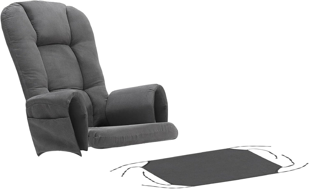 5 PCS Replacement Cushions for Glider Rockers - Thickened Non-Slip Cushions S...