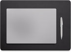 Jotsome Leather Desk Pad Mat, Non-Slip Desk Blotter Pad - Desk Protector for Office, Home, Lap Desk, Laptop, and Desktop, Gift for The Holidays or Christmas (Black, 17" x 12")