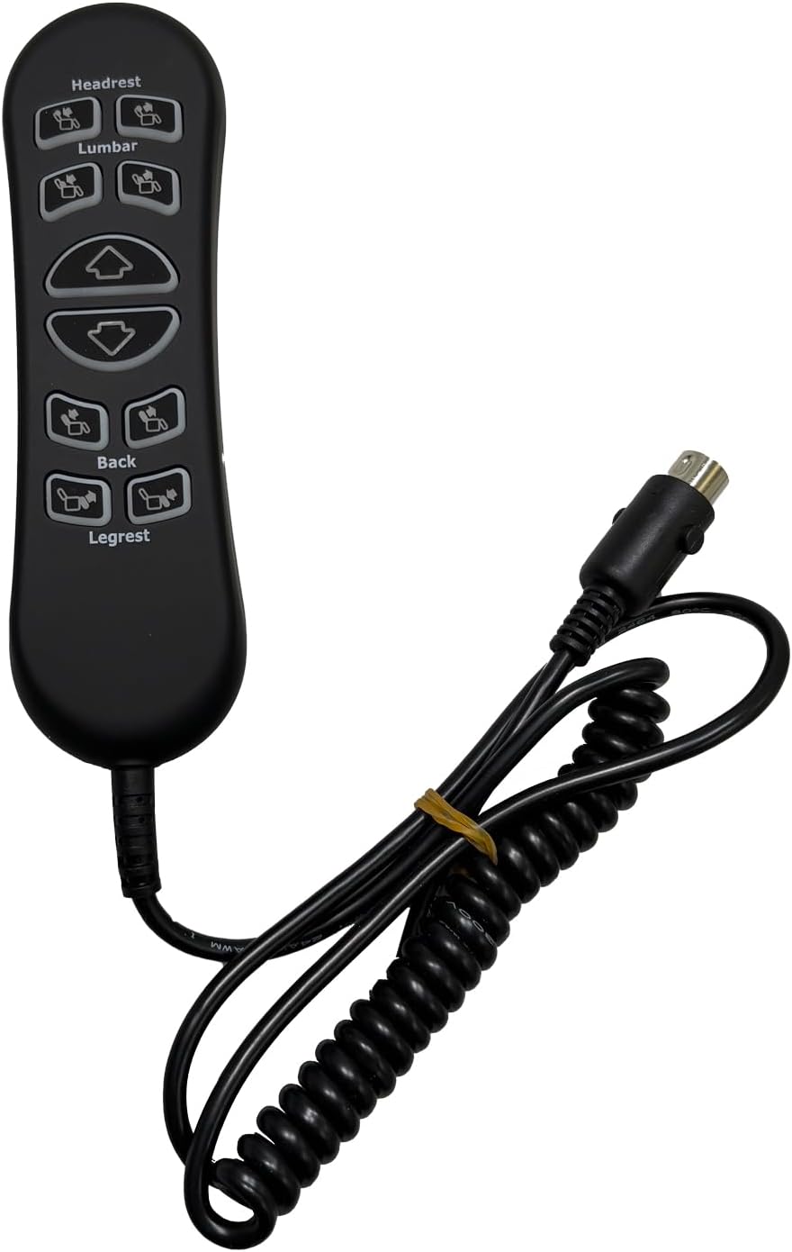 Genuine Pride OEM 10-Button 5-Pin Replacement Remote Hand Control for Pride V...