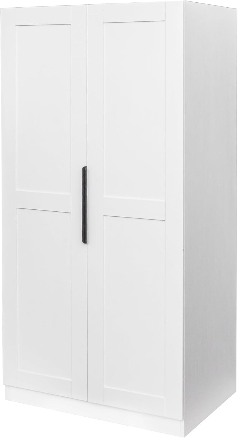 ZeHuoGe 62.99in Kitchen Pantry Cabinet, Freestanding Buffet Cupboards Sideboa...
