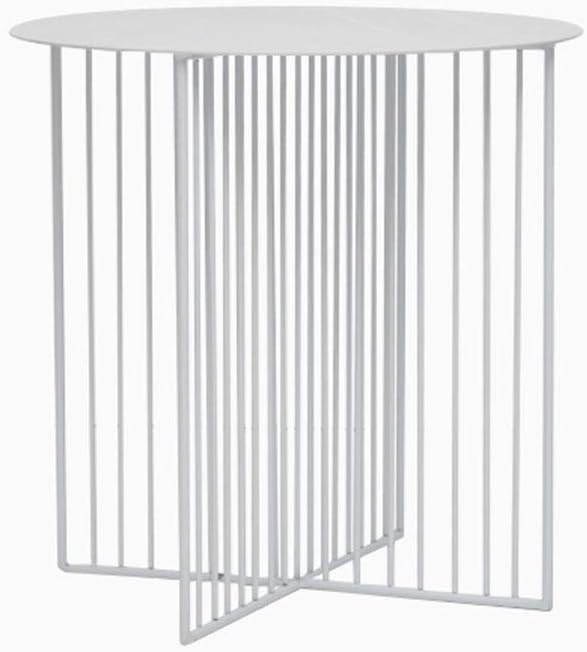 Telephone Table, Nordic Simplicity Sofa Side Table Round Metal Coffee Table T...