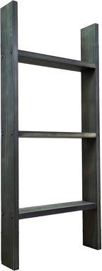 FixtureDisplays® 3-Foot Rustic Farmhouse Blanket Ladder, Wall-Leaning Decorative Wood Ladder, Ladder-Style Pine Wood Blanket Rack Easy Assembly Required 16" Wide 10102-3-NF
