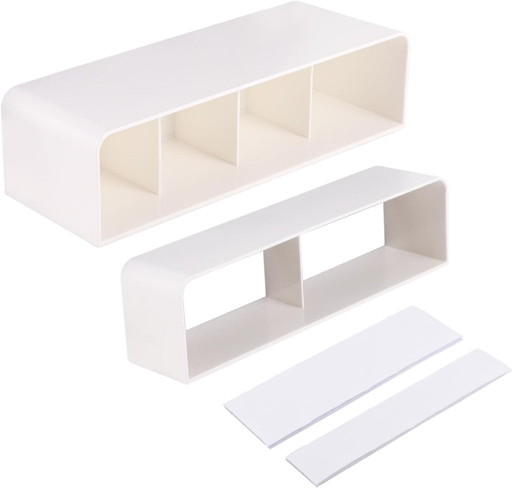 Umbrella Stand Holder Indoor, Umbrella Wall Mount Holder, Umbrellas Holder Rack No Punching Required Storage Rack for Home Indoor (COLOR:White)