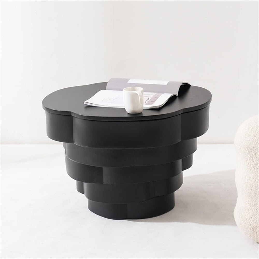 Scandinavian Clouds Coffee Table Small Living Room Side Table Cream Wind Shap...