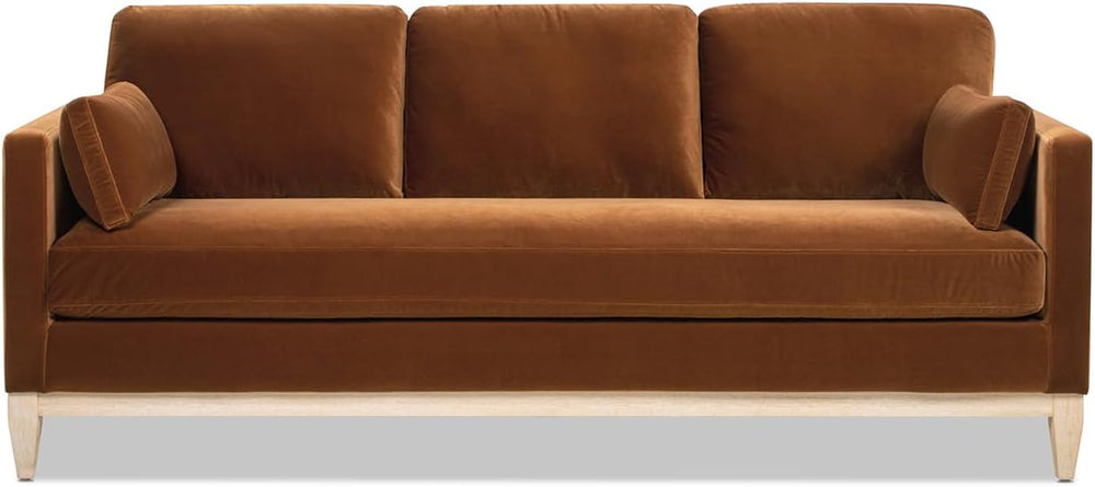 Jennifer Taylor Home Knox 84" Modern Farmhouse Performance Velvet Fabric...