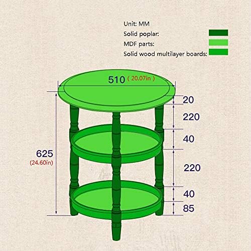 Telephone Table, Small Coffee Table,Telephone Side Table,Living Room Sofa Sid...