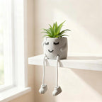 Small Shelf Decor, Kitchen Shelf Decoration,Shelf Decorations,Bathroom Mini Plants Decor, Shelf Decor Accents, Office Wall Decoration - Set of 1