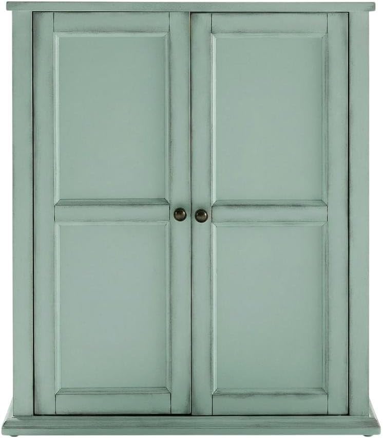 Furnifact Stackable Kitchen Storage Pantry Cabinet Brown, with Anti-tip Safet...
