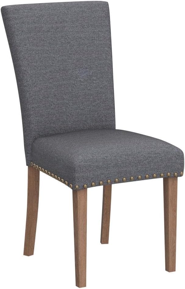 COLAMY Upholstered Parsons Dining Chairs Set of 4, Fabric Dining Room Kitchen...