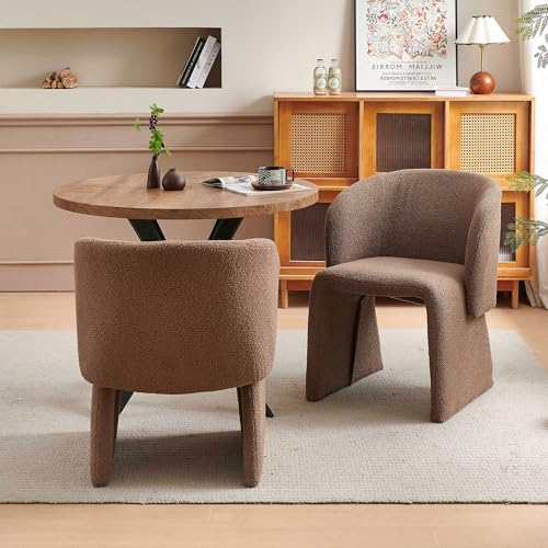 Homedot Upholstered Dining Chairs Set of 6, Modern Dining Room Chairs with Ba...