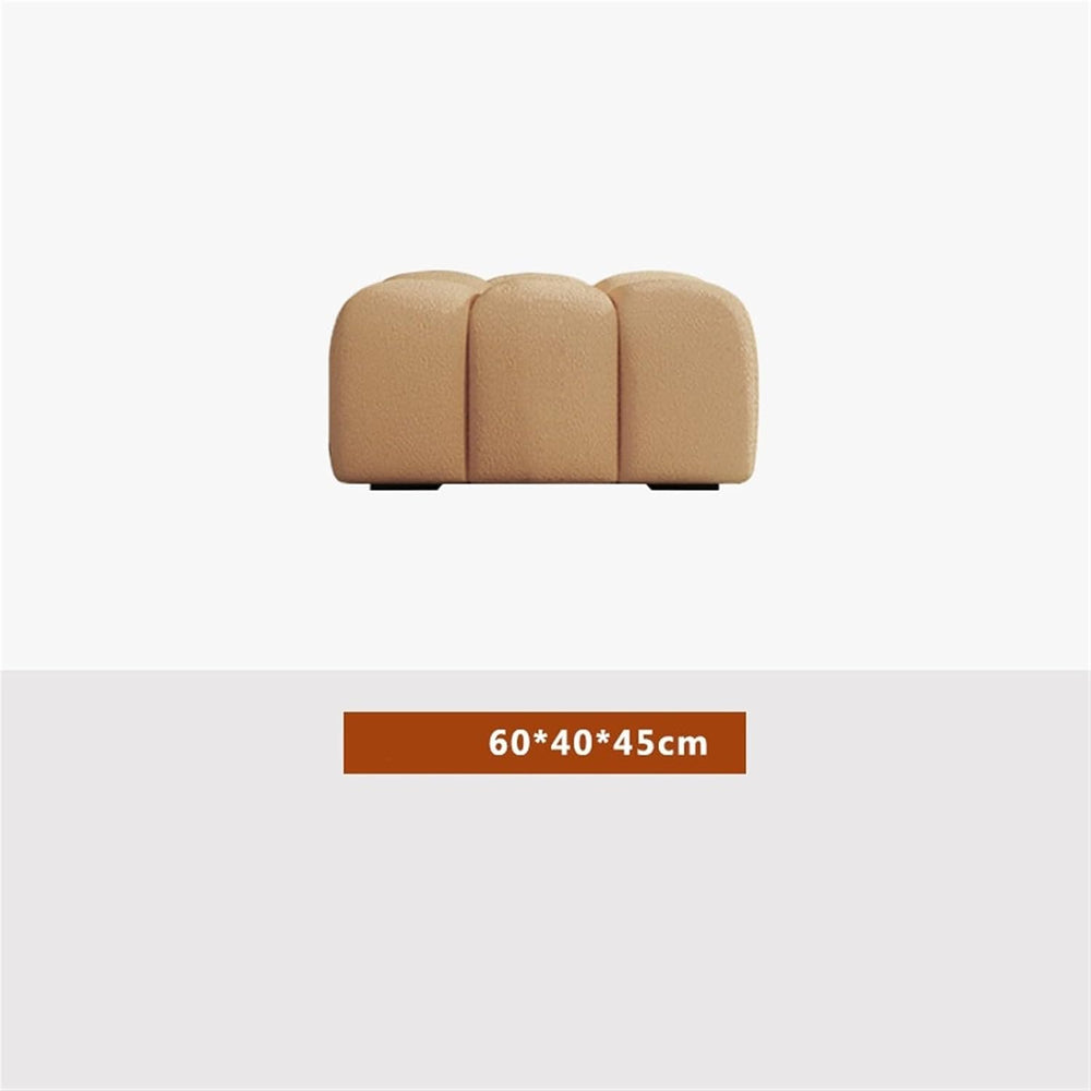 Modern Fabric Bed end Bench Long Bedroom Tatami Mat Dressing Room Sofa Wooden...