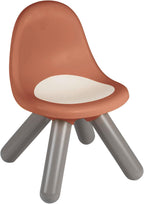 Smoby Life Kid Terracotta Chair - Indoor and Outdoor Use - Anti-UV Treated - Recycled Material - From 18 Months - Made in France