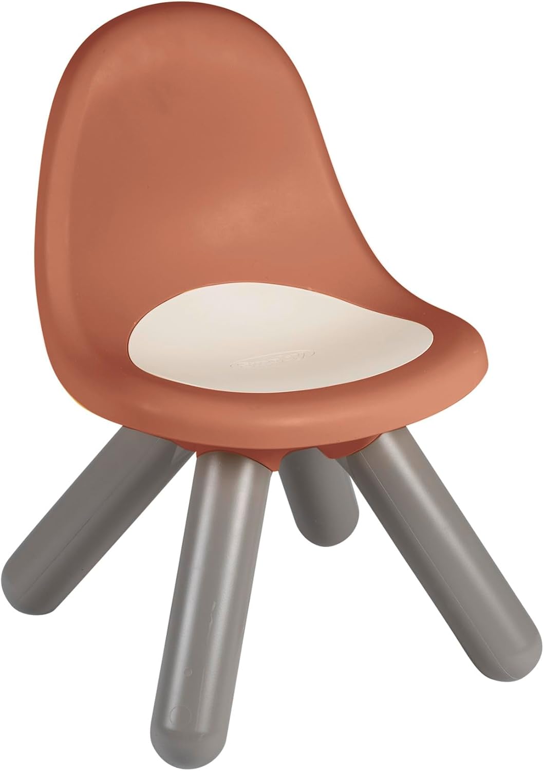 Smoby Life Kid Terracotta Chair - Indoor and Outdoor Use - Anti-UV Treated - Recycled Material - From 18 Months - Made in France